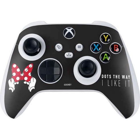 Disney Minnie Mouse Dots The Way Xbox Series S Controller Skin